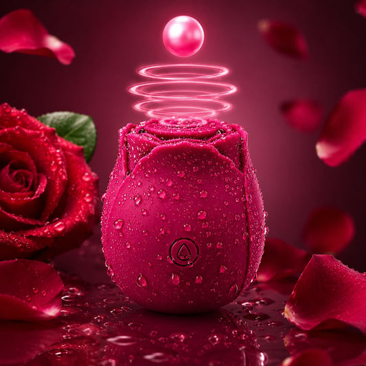 ROSA DEL PLACER VIBRADOR